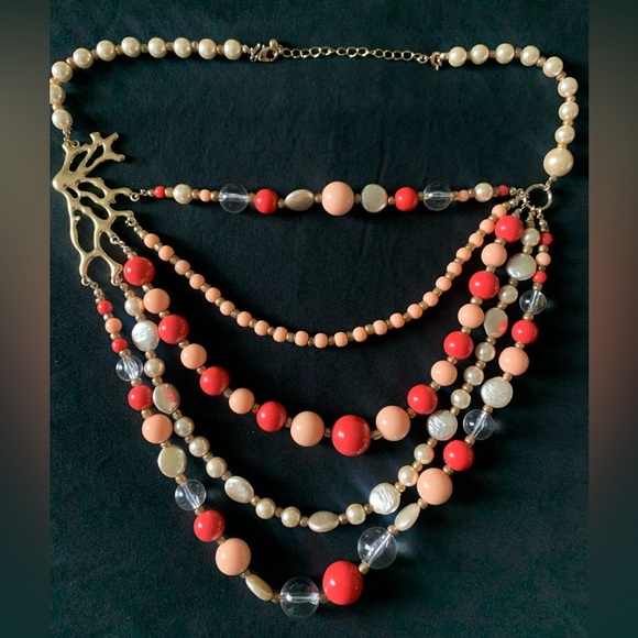 Kenneth lane Collier mode griffee five layer necklace - Picture 1 of 1